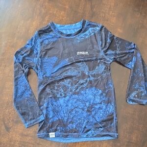Magellan Outdoors Kids Blue Long Sleeve Shirt